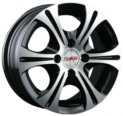 Forsage P1048 5,5x13 13x100 ET 100 Dia 38 (Черный)